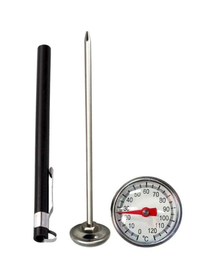 Stainless Steel Kitchen Thermometer Black