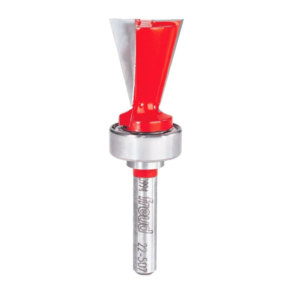 Freud 22507 34 dia Dovetail Bit with 14 shank 14 angle