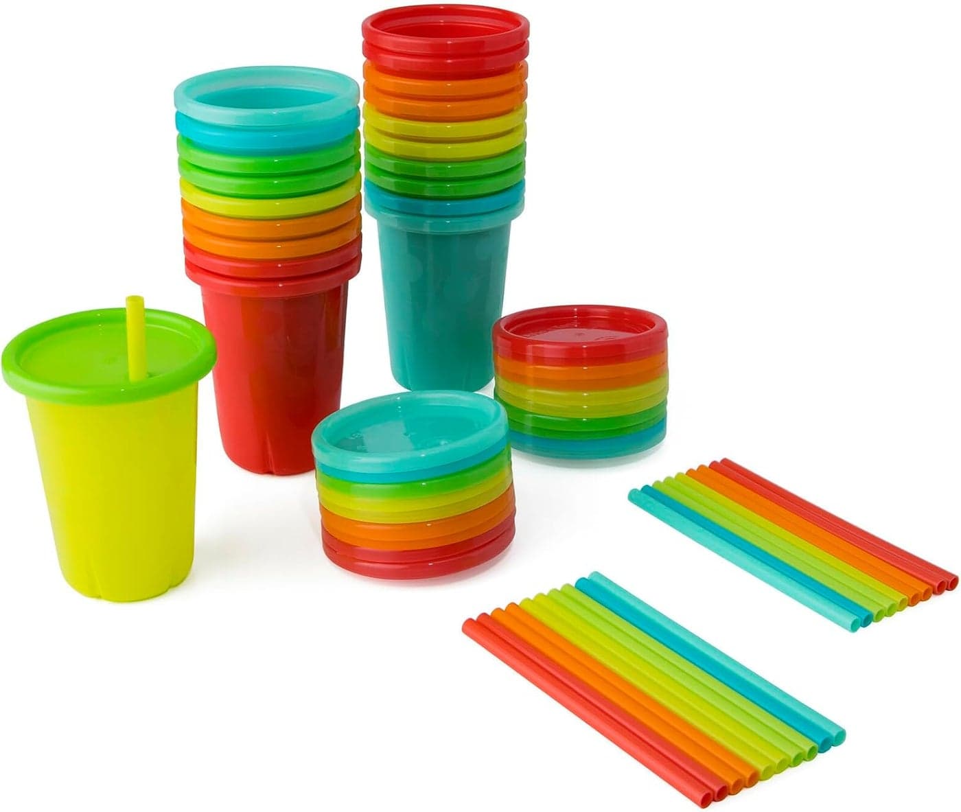 The First Years Take & Toss Toddler Straw Cups - 20 Count