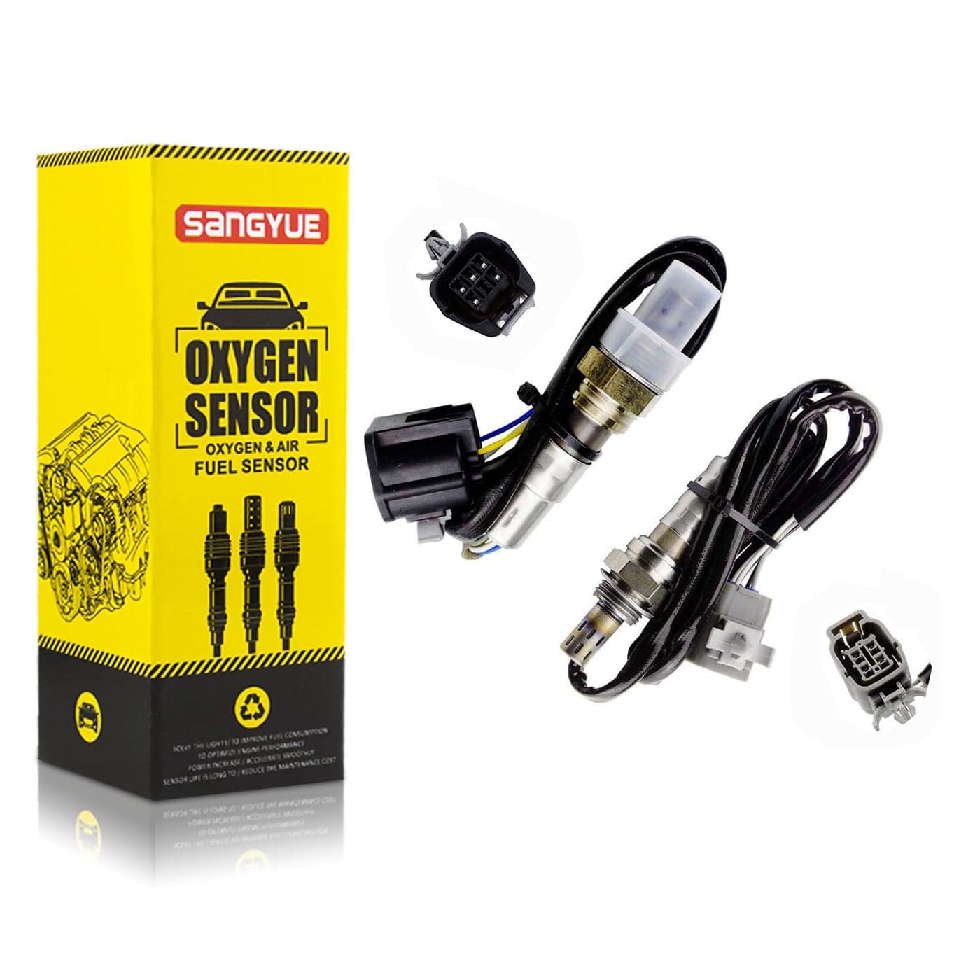 Sangyue 2X Oxygen O2 Sensor for 2009 2010 2011 2012 2013 Mazda 6 25L Upstream Downstream