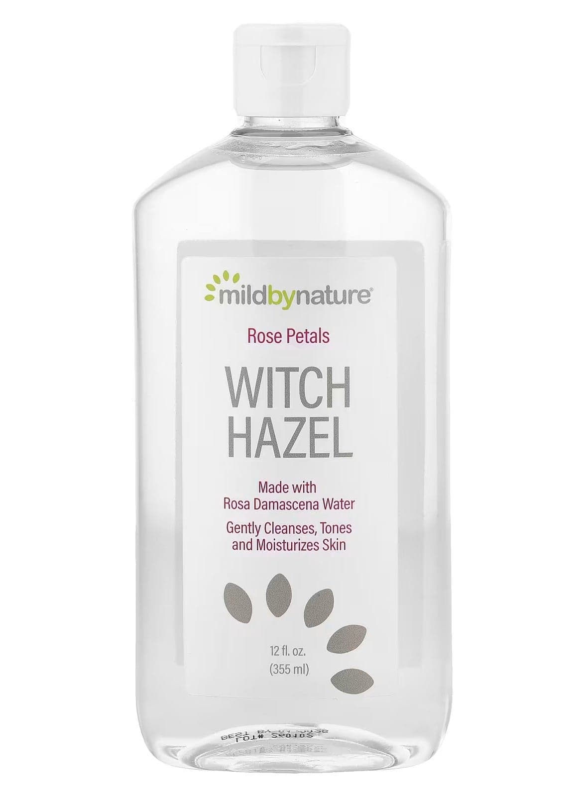 Witch Hazel Rose Petals Alcohol Free 12 fl oz 355 ml