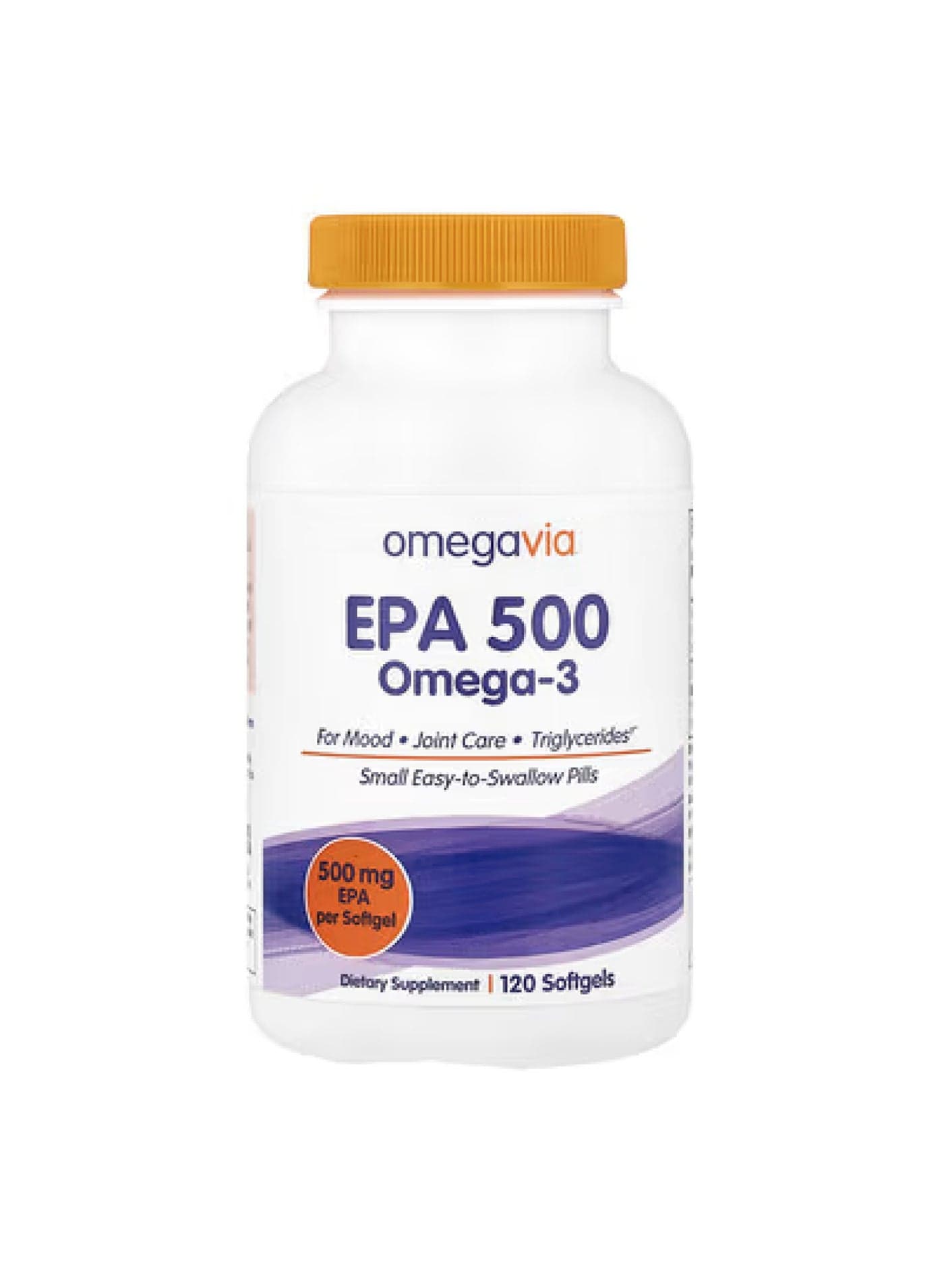 EPA 500, Omega-3, 500 mg, 120 Softgels