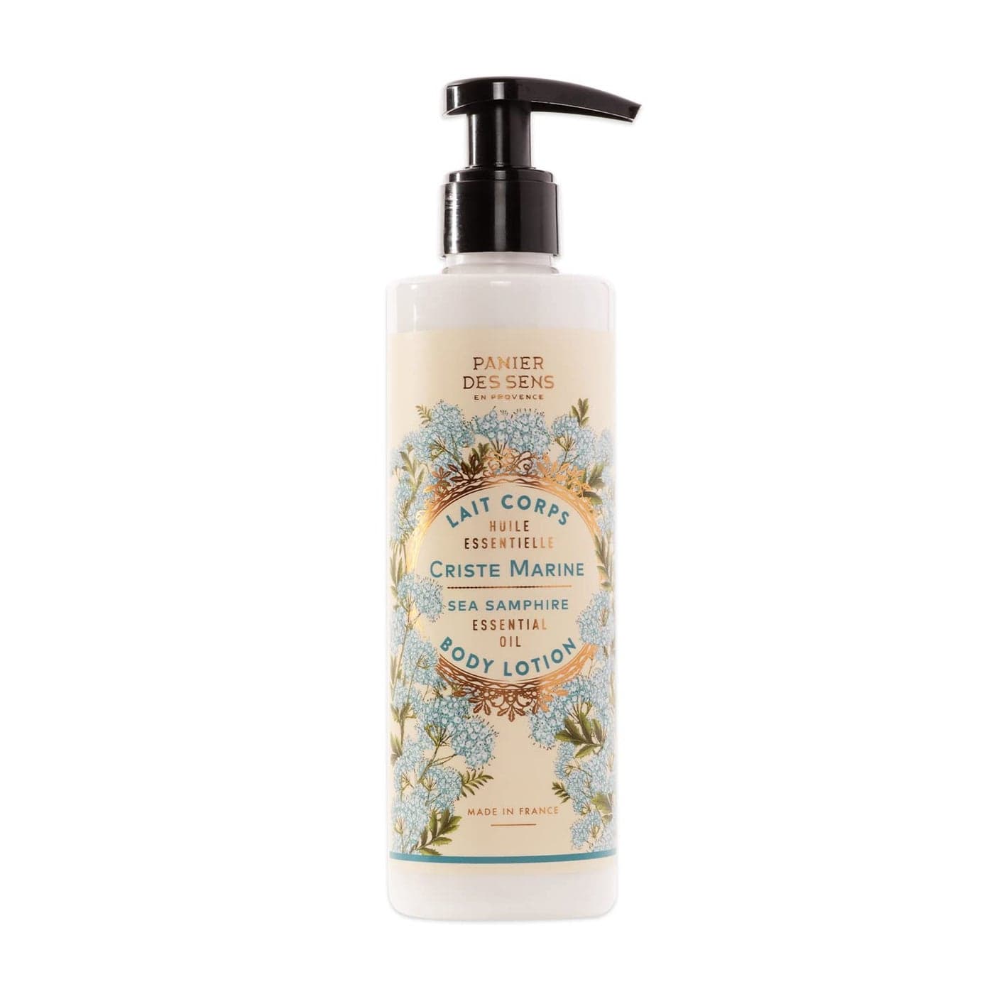 Panier des Sens Sea Samphire Body Lotion for Dry Skin Hydrating Body Cream for Women Nourishing Fluid Body Moisturizer with Shea Butter Olive Oil 97 Natural Ingredients Body Care 845 Floz