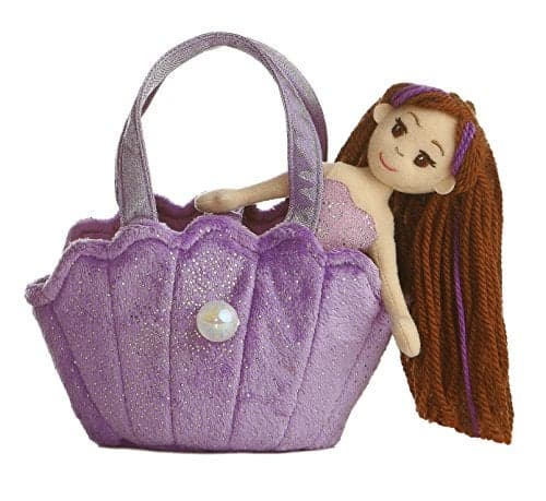 Aurora Enchanting Sea Sparkles Mermaid Lavender Stuffed Animal Imaginative Play Magical Companions Purple 9 Inches