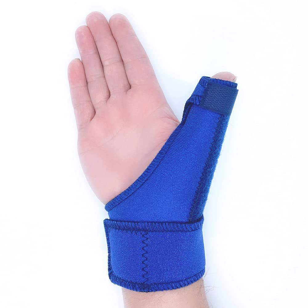 Trigger Thumb Brace Thumb Spica Splint Stabilizer for Pain Sprains ArthritisTendonitis Carpal Tunnel Trigger Finger Immobilizer Wrist Strap Right Hand Or Left Hand Women Blue