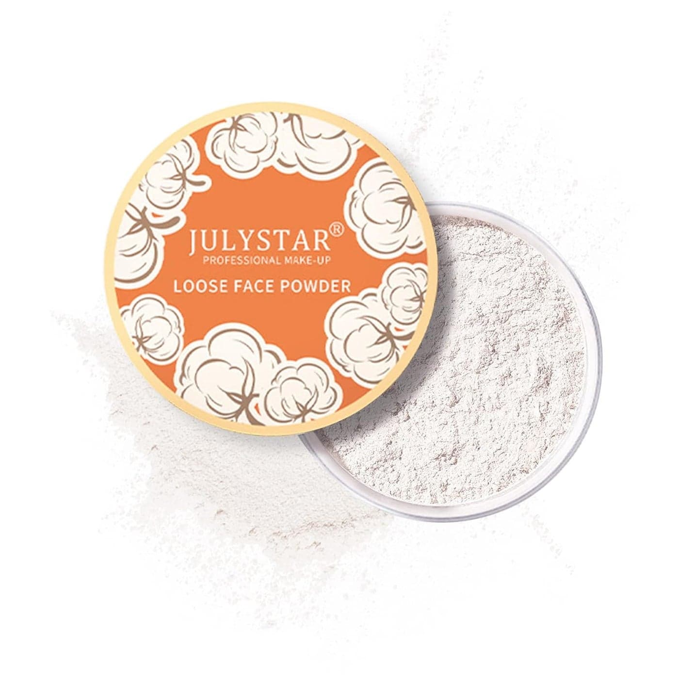 Setting Powder Loose Face Powder Matte Soft Smooth Oil Control Long Lasting Loose Setting Powder Makeup For Natural Flawless 01 Translucent