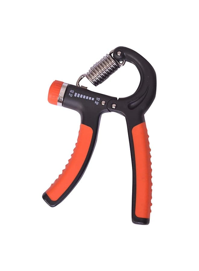 Hand Grip Strengthener Orange Black 16 x 6 x 2cm