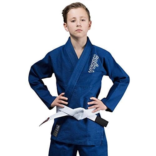 Venum Contender Kids BJJ Gi (Free White Belt Included) - Blue