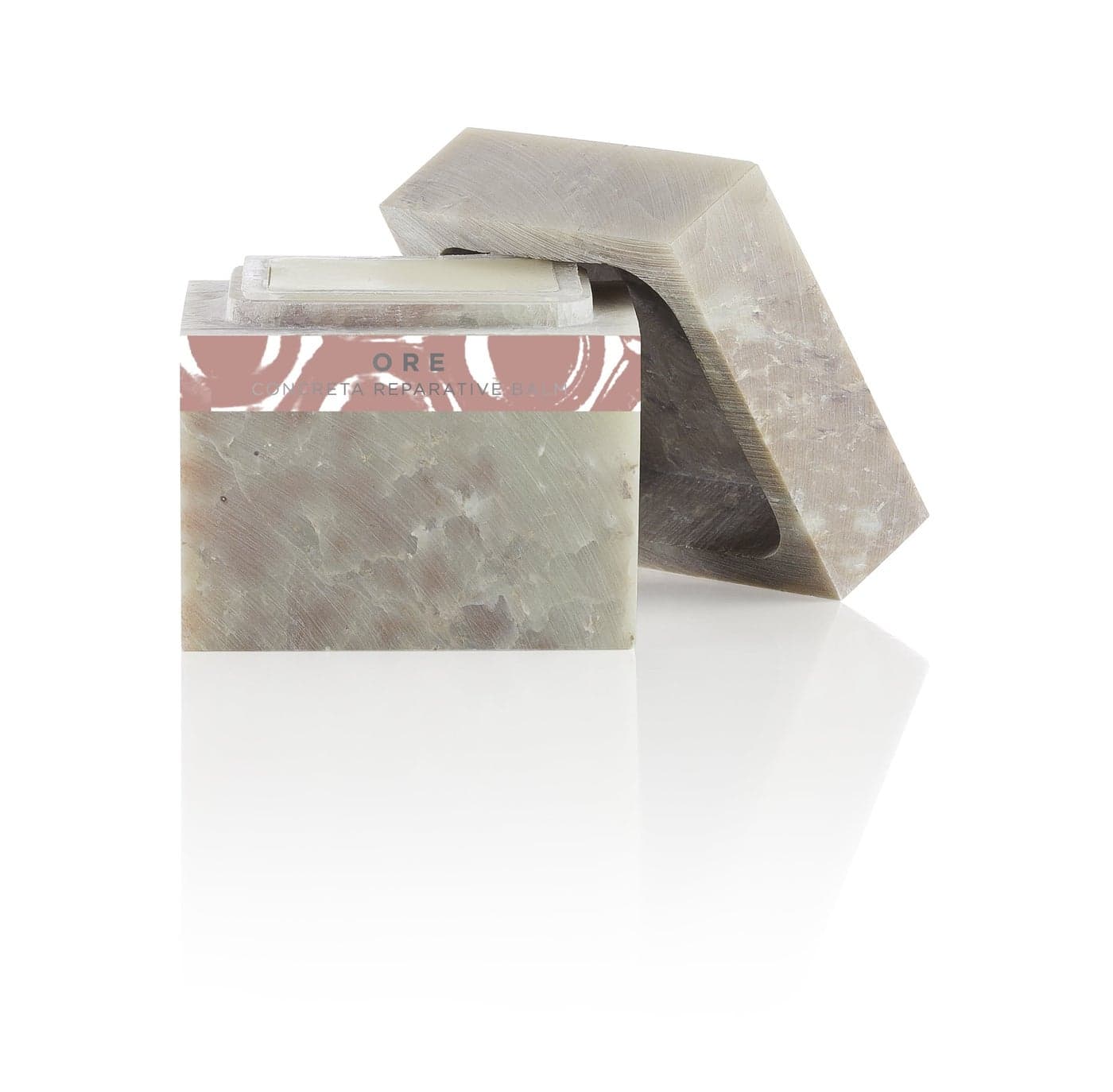 Zents Concreta Firming Repair Balm Solid Parfum Ore Fragrance Moisturizing Shea Butter Coconut Oil for Skin 125 fl oz