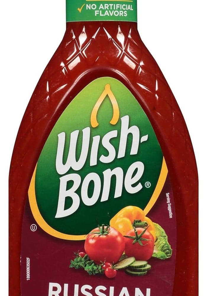 Wish-Bone Russian Salad Dressing, 15 FL OZ - Sweet Tomato and Tangy Vinegar Blend