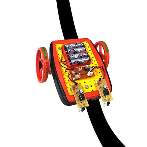 MELODY"S HOBBY CENTRE Line Following Robot Kit with Big Track Sheet and Project Report. Line Tracer - Line Follower Robot Physics Model.