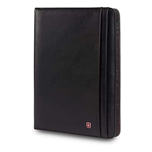 Wenger Merit Padfolio Padded Document Organizer Black