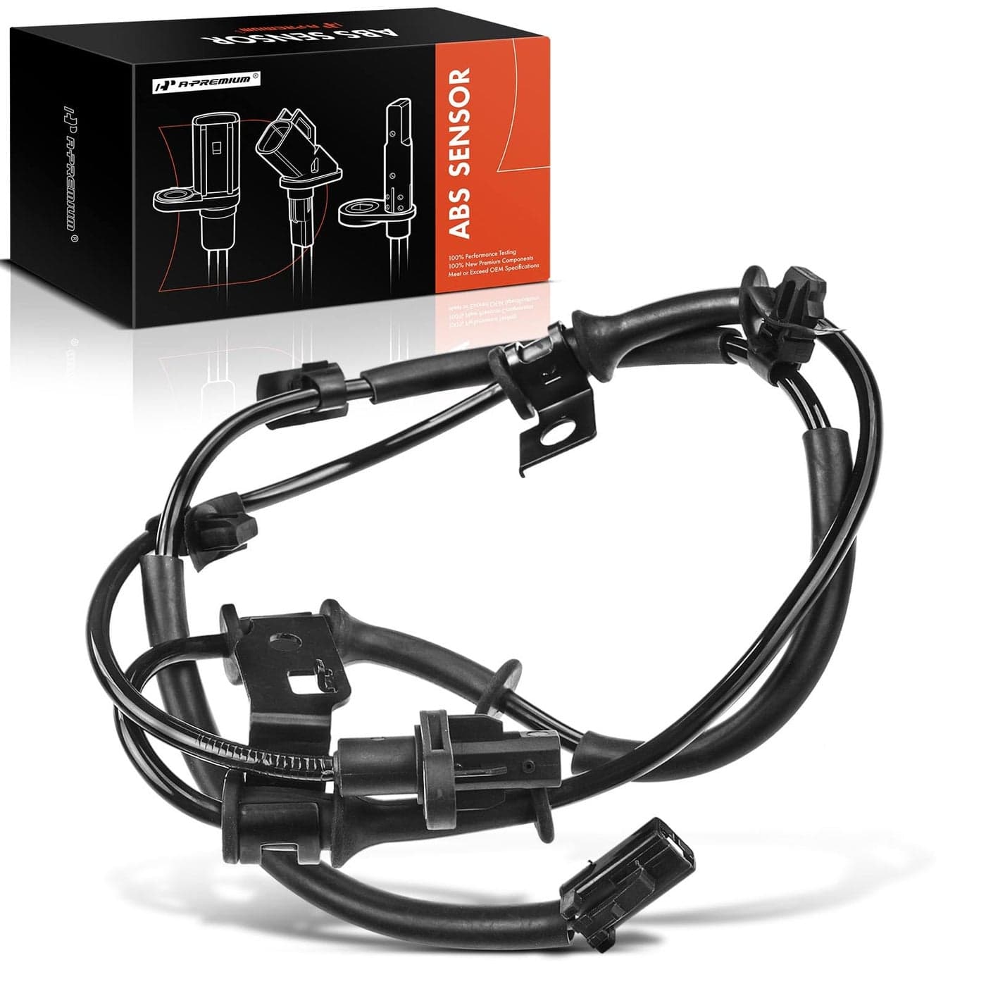 APremium ABS Wheel Speed Sensor Compatible with Hyundai Models Elantra 2012 2013 2014 2015 2016 Built in US Front Right Passenger Side Replace 598303X320 598303X320