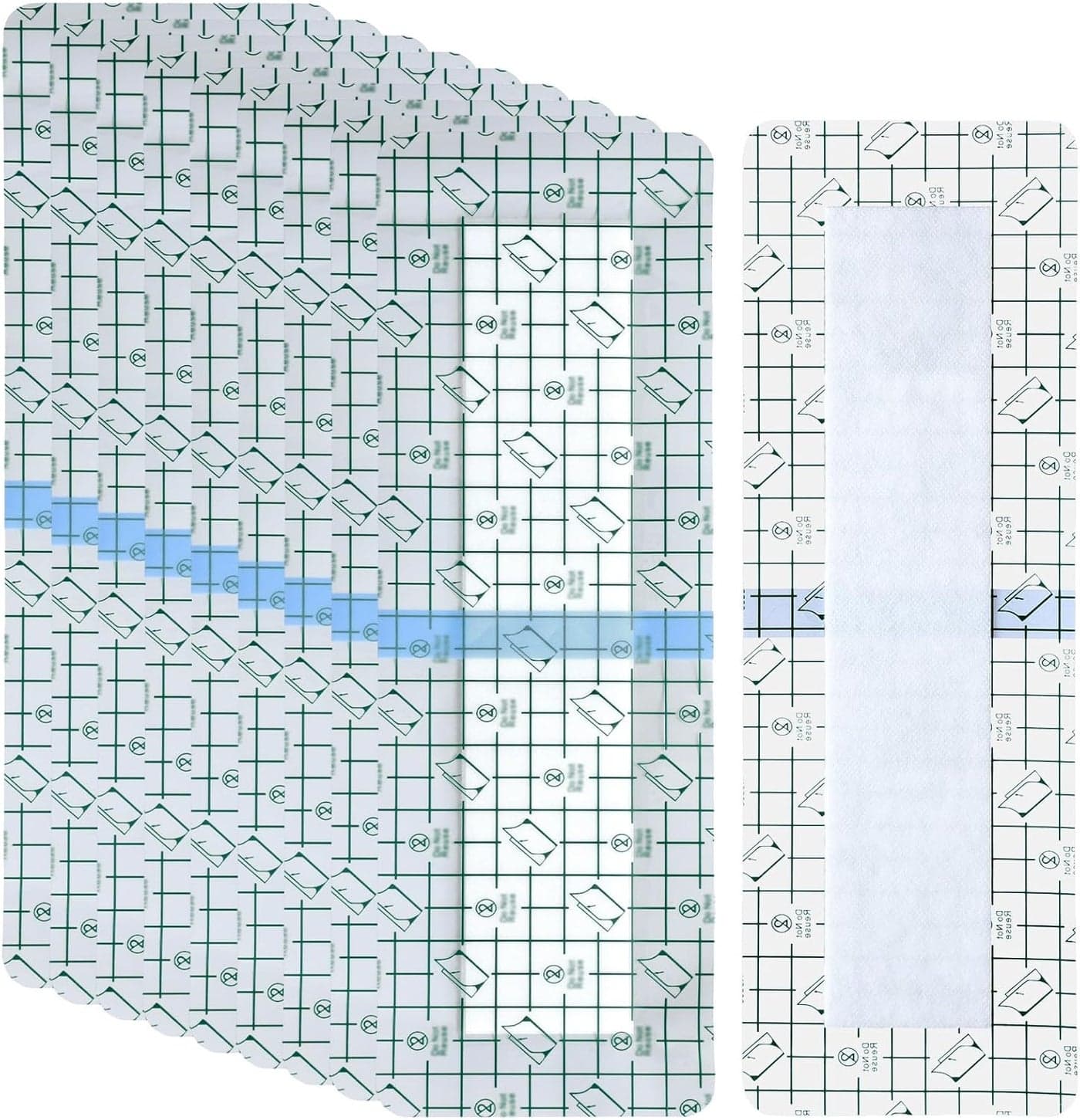 30 Pcs Waterproof Shower Protector for Adults