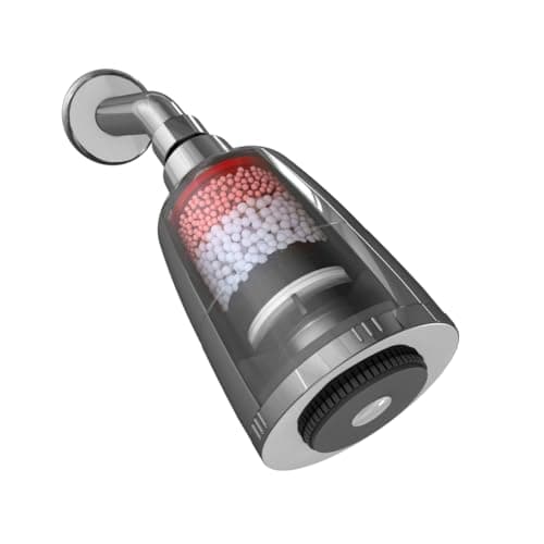 WaterScience CLEO Multi Flow Shower Filter for Bathroom | Water Softener for Home | Hard Water Softener for Shower | 2 Flow Modes - CLEO-SFM-125-HHC