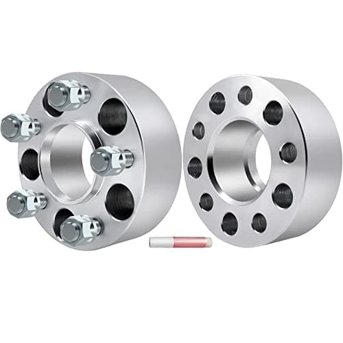 ECCPP 2PCS 5 Lug 50mm 2" 5x114.3 to 5x114.3 Hubcentric Wheel Spacers 5x4.5 to 5x4.5 Wheel Spacers for 2007-2013 for Ford Edge | 2010-2014 for Ford Taurus 1979-2014 for Ford Mustang