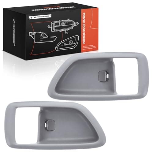 APremium Inside Interior Door Handles Compatible with Toyota Tundra 20042006 Sequoia 20012007 Gray 2PC Set Front or Rear Driver and Passenger Side
