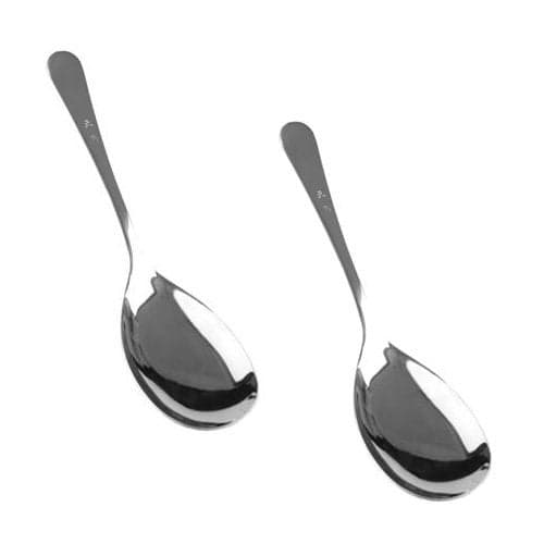 Set of 2 10 Inch Stainless Steel Buffet Serving Spoon Set