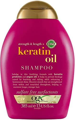Organix AntiBreakage Keratin Oil Shampoo13 Ounce 2 Pack