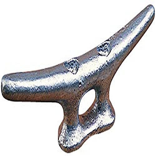Sea-Dog 040108-1 Flat Head Open Base Cleat, 8"