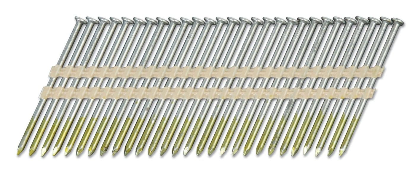 Metabo HPT Framing Nails | 3-in x .120 | 21 Degree | Bright | Smooth | 1,000 Count | 20105SHPT