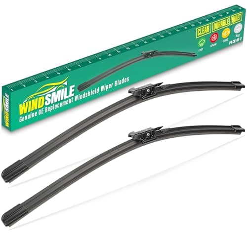 22" 20" Windshield Wiper Blades Replacement for Lincoln MKZ 2013-2020 / Ford Mustang 2007-2021 Original Factory Quality Front Wipers Blade Set for My Car - (Pack of 2)