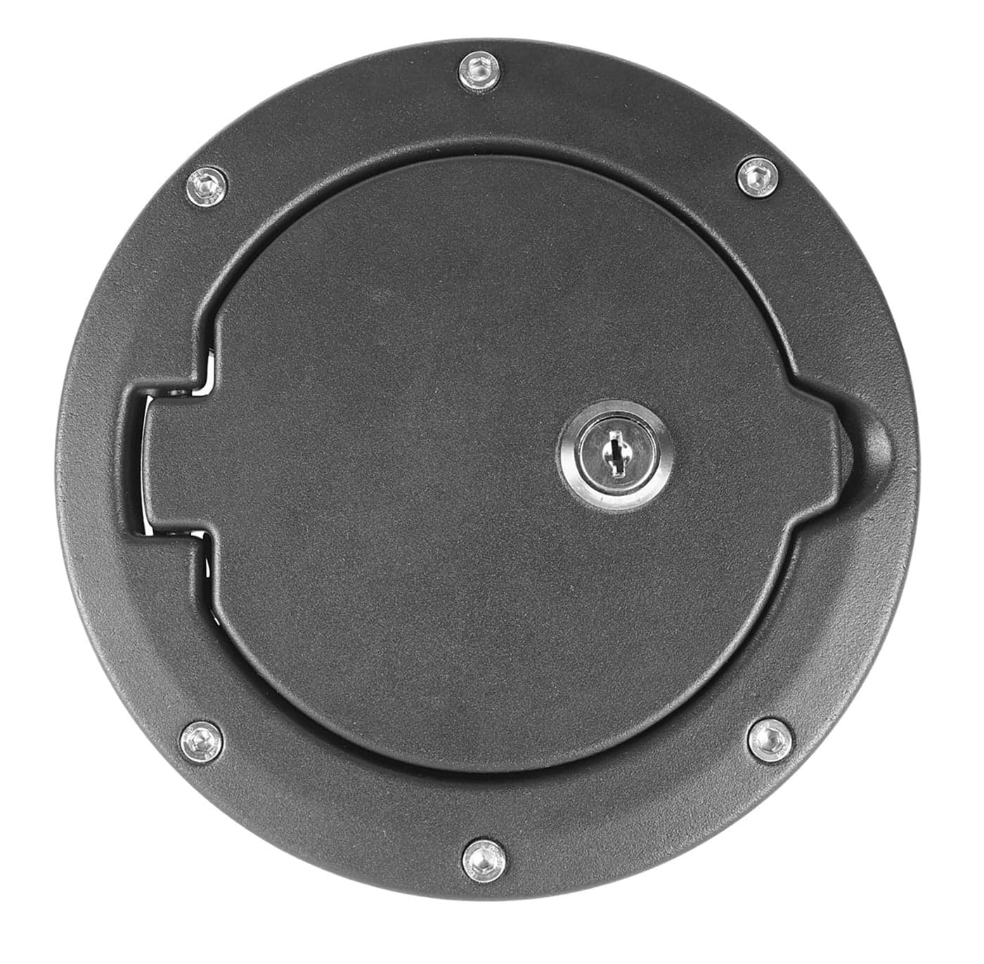 Hooke Road Wrangler TJ Locking Gas Cap Cover Fuel Door Filler Tank for 19972006 Jeep Wrangler TJ