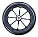 Karman Healthcare Solid Black Caster with 716 Bearing 8 x 1 Inch 1 Pound Fits Most Medline Drive Invacare EJ Guardian Tuffcare ALCO Other Manual Wheelchairs