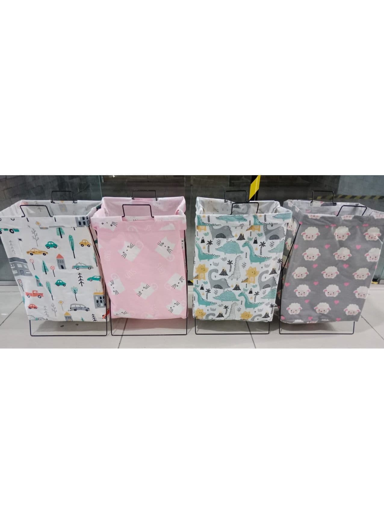 Water Proof Laundry Organizer Bag Dirty Laundry Basket Folding Laundry Basket Household Storage Clothes Basket Random design Random Color