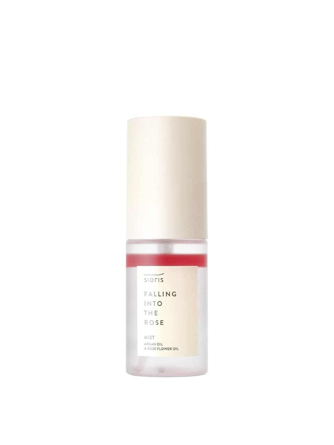 SIORIS Falling Into The Rose Mist Mini 1 Fl Oz for Traveling 3in1 MultiCare Mist TonerMistSerum for Hydration Oil Balance Certified by Cosmos Organic and Vegan Korean Skincare