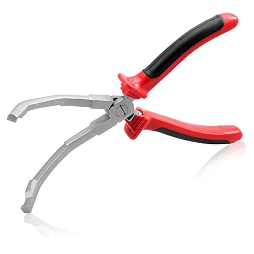 SPEEDWOX Glow Plug Pliers Angled Curved Jaw Pliers for Diesel Engines