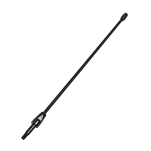 X AUTOHAUX 8 Inch Car Stubby Antenna Radio AM FM Signal Antenna Mast Short Aerial Radio Reception Aerial for Ford for Mustang 1979-2009 Black