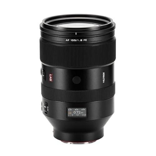 Viltrox AF 135mm F18 LAB FE Full Frame Lens for Sony e Mount Dual Floating Focus 135mm f18 f18 HyperVCM Motor Telephoto Prime Lens for Sony EMount