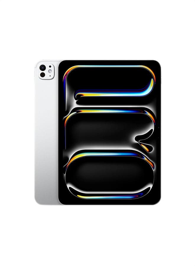 iPad Pro - 2025(6th Generation) M5 11-inch, 1TB, 5G, Silver with Standard Glass - International Version