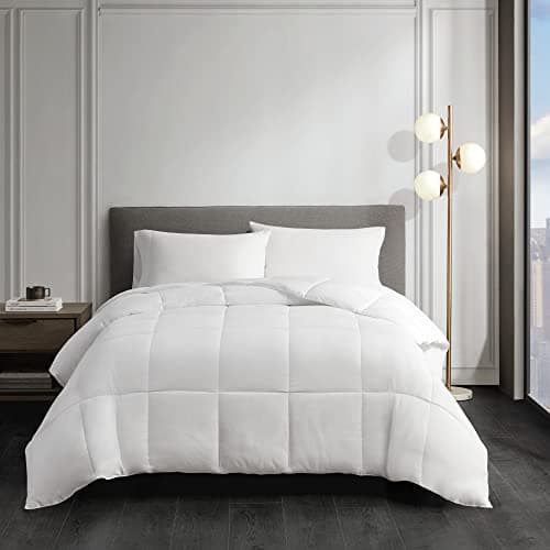 Sleep Philosophy Thinsulate Fibers 3M Scotchgard Moisture Wicking Down Alternative Comforter with 300TC Cotton Sateen Cover, Twin, Year Round Warm