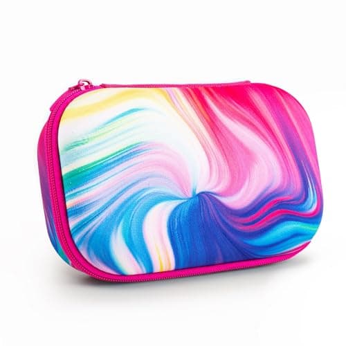 ZIPIT Colorful Pencil Case for Girls, Cute Pencil Box for School, Large Capacity Stationery Organizer Box