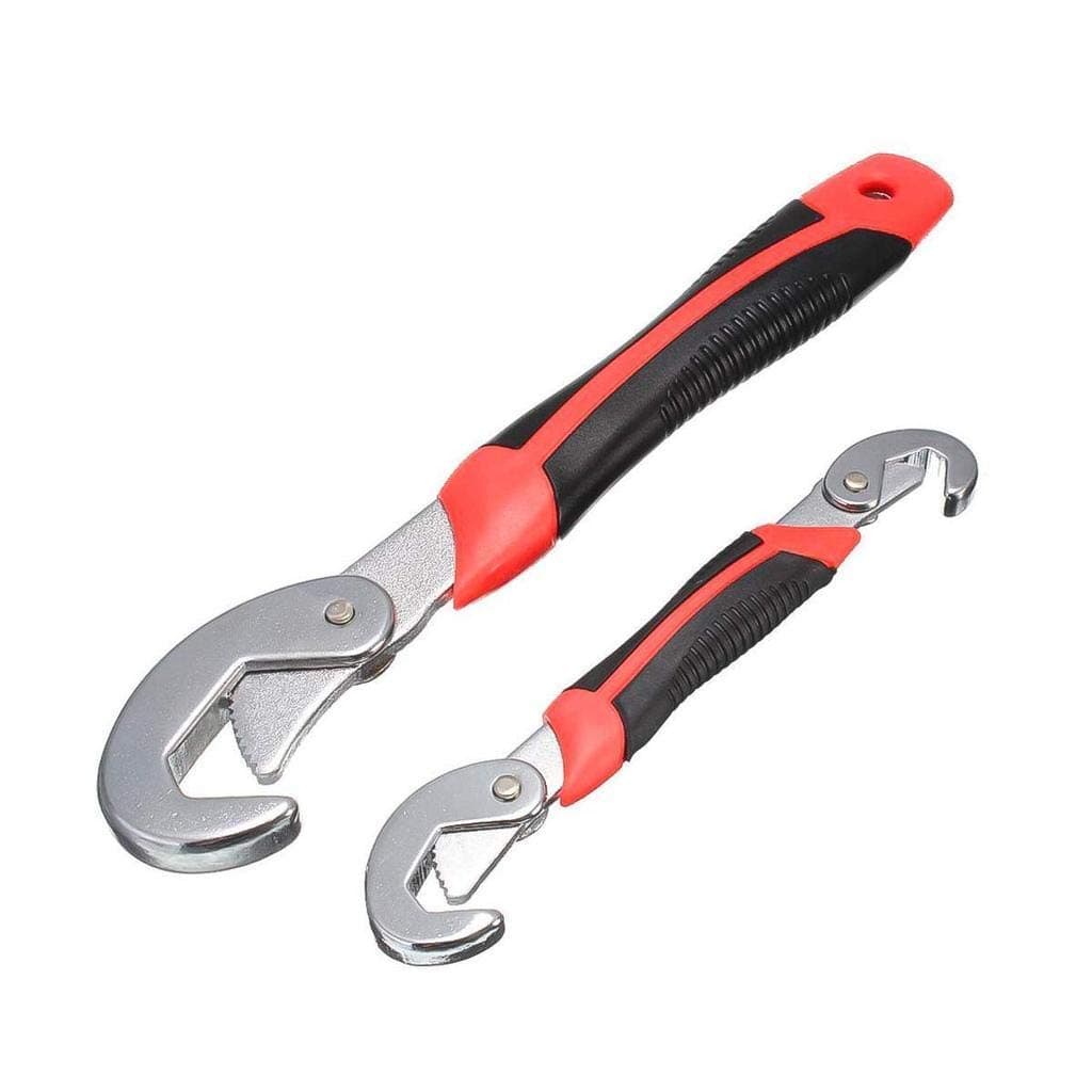 SEAHAVEN Stainless Steel Socket Adjustable Universal Multi Function Wrench Spanner Set Tools Snap and Grip Open End Snap N Grip Tool Spanner