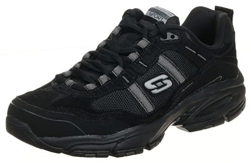 Skechers Sport Men's Vigor 2.0 Trait Memory Foam Sneaker, Black, 13 M US