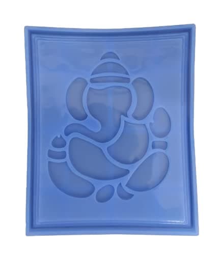 ARTOOL Silicone Ganesha Frame Resin Mold Epoxy Resin Casting DIY Home Decoration 1 Inch