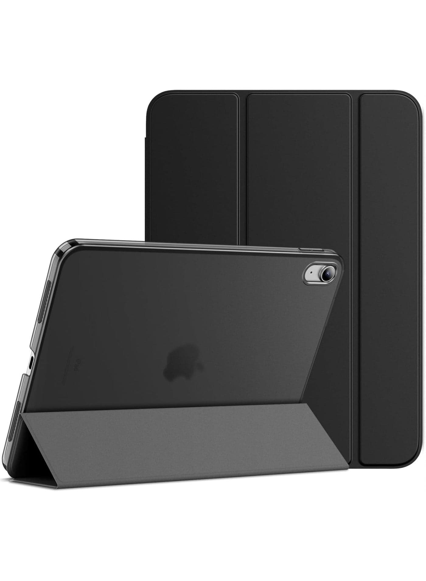Case for iPad (A16) 11th/10th Generation (2025/2022), Slim Stand Hard Back Shell Cover (Black)