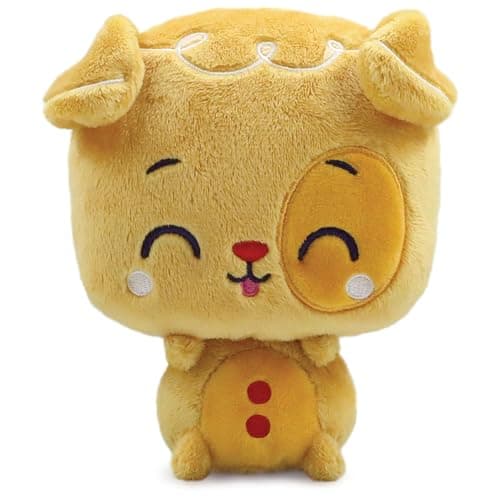 GUND Drops Ginny Ginger Expressive Holiday Stuffed Animal Soft Plush Pet Winter Gingerbread Puppy 6