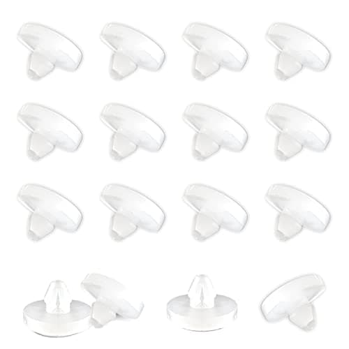 12 Pieces Brake Light Switch Stopper Car Clutch Pedal Pad Automotive 9054106036 White