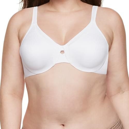 Olga Women's Butterfly Effect Minimizer Bra, White, 34DD