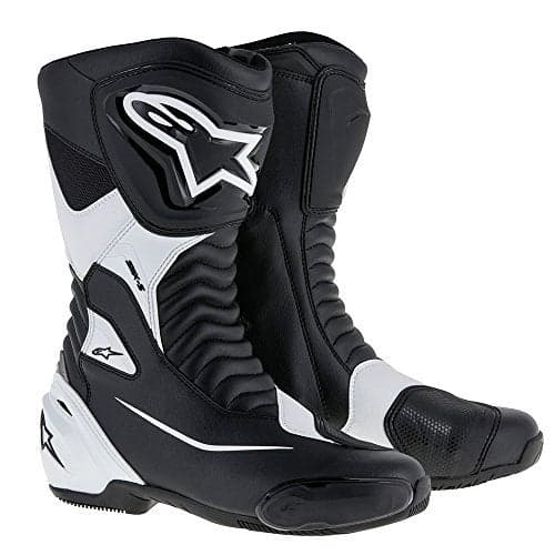 Alpinestars Men's Boots (Black/White, Size 45), 1 Pack