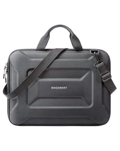 BAGSMART 15616 inch Laptop Computer Case with StrapShockproof Waterproof Laptop Bag with Sturdy HandleCarrying Laptop Sleeve for 15 DellHPMacBook ProsBlack