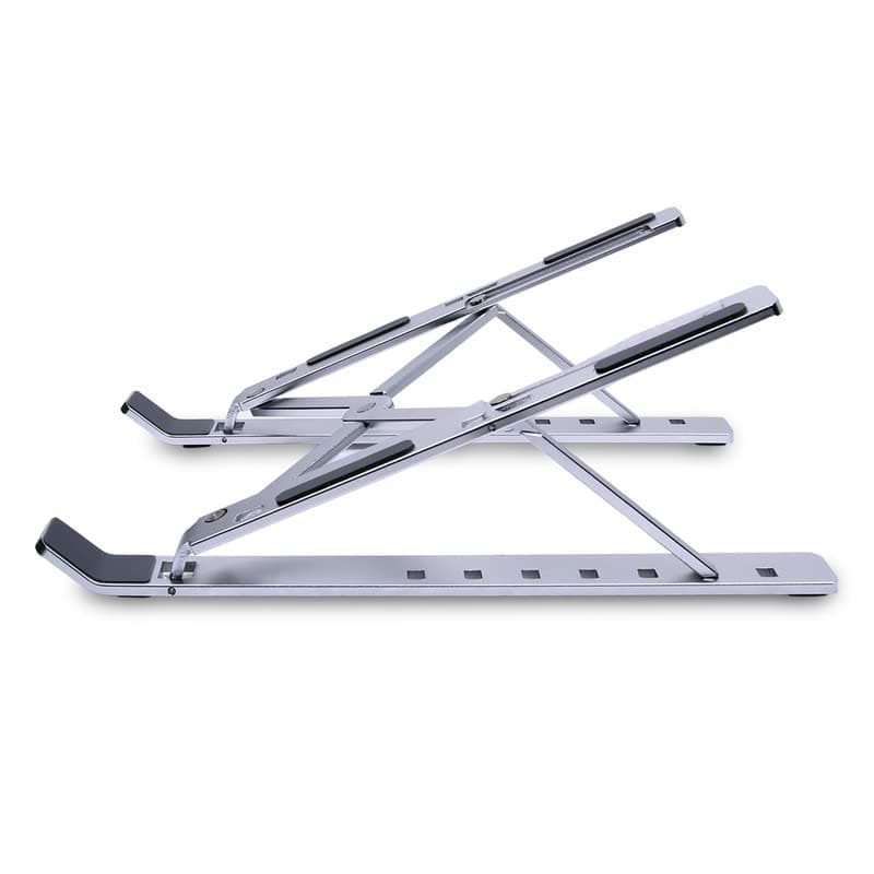 Infinity shoppers Adjustable Laptop Stand Compatible Aluminium Laptop Stand 24 x 45 x 16 Centimeters