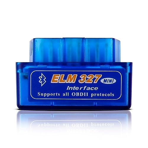 ViaBecs Mini ELM327 OBDII Car Diagnostic Scan, Car Professional Bluetooth Scan Tool, Supports Torque Pro App, Code Reader for Android Windows