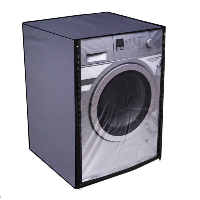 Nitasha Front load Waterproof Washing machine cover Compatible for IFB 8 Kg 5 Star Fully-Automatic Neo Diva BX 7 kg Grey Color