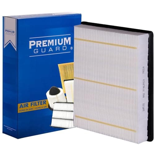 PG Engine Air Filter PA5314 | Fits 2001-2014 Chevrolet Silverado 2500 HD, 2001-2014 GMC Sierra 2500 HD, 2002-2006 Chevrolet Avalanche 1500, 2007-2013 Avalanche, 2007-2013 Cadillac Escalade