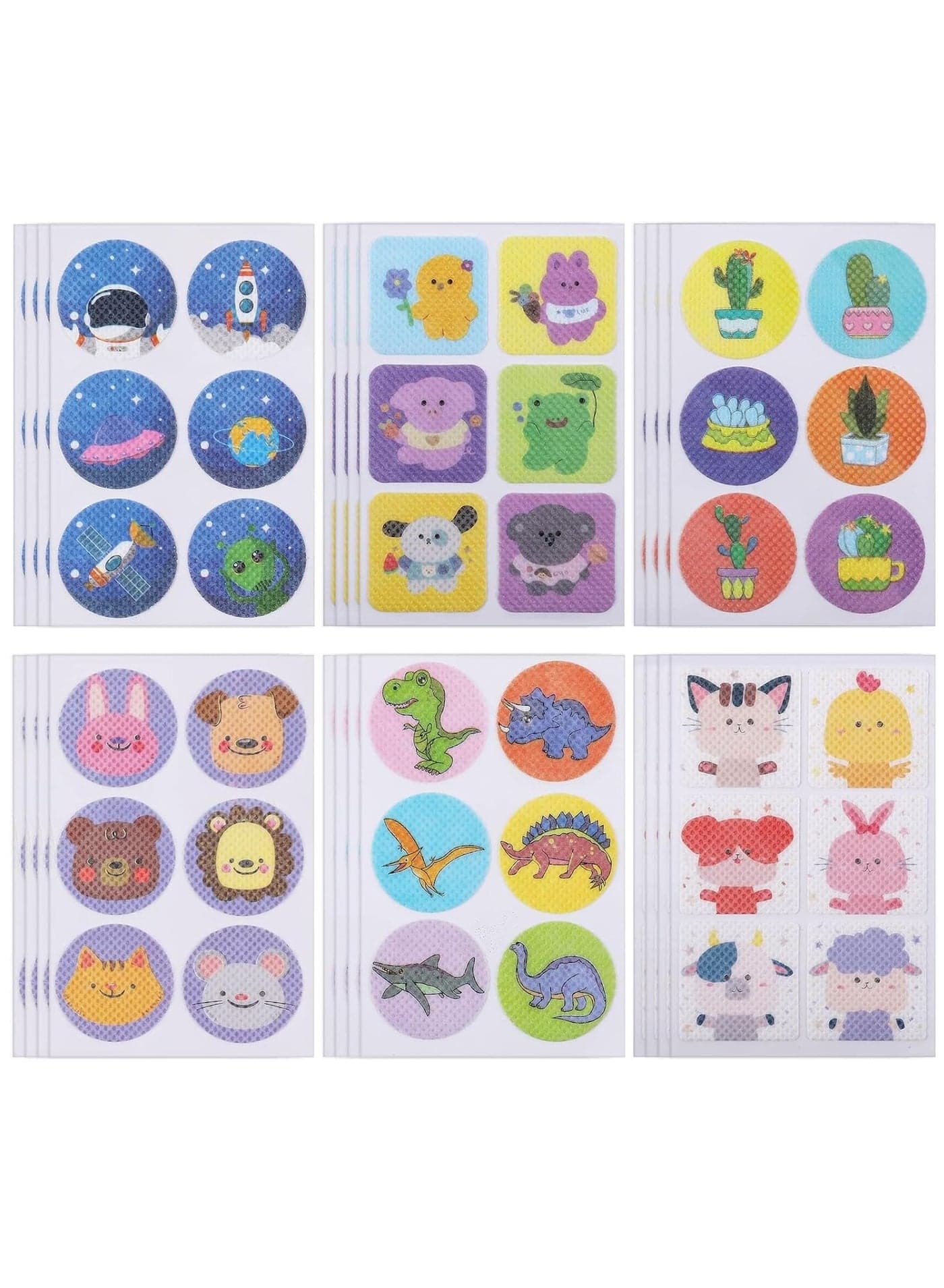 Mosquito Repellent Stickers, 144 Counts Mosquito Patches Stickers for Kids Adult, Natural Pure Essential Oil for Kids Children Adults Camping Travel Outdoors and Home, Up to 24 Hour of Protection